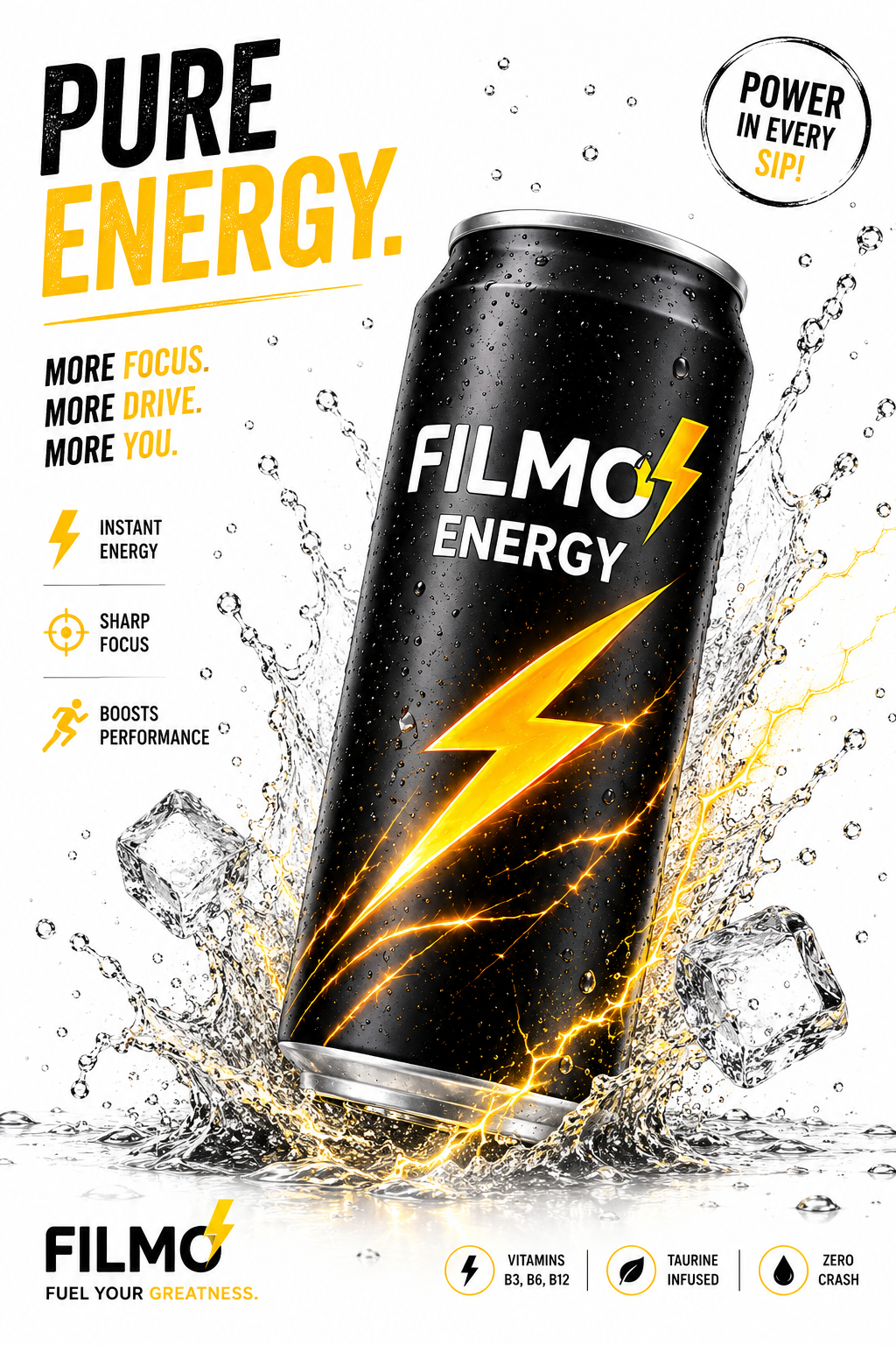 FILMO Energy campaign poster