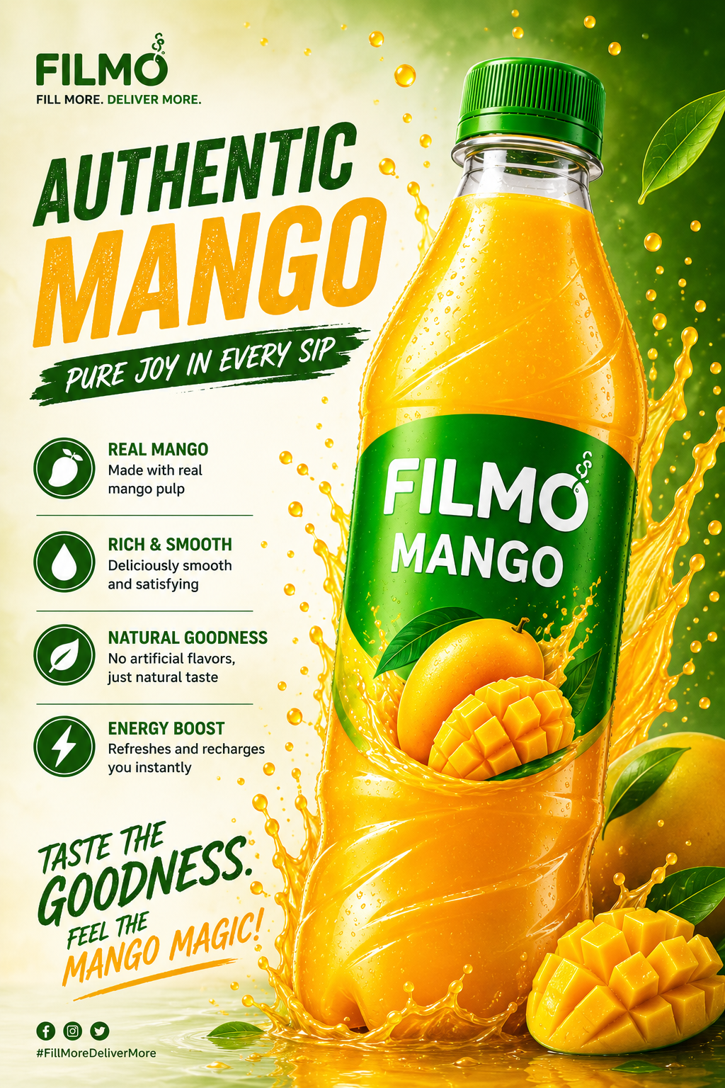 FILMO Mango campaign poster
